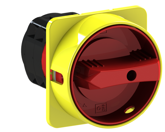 Picture of Interruptor A251 3P 40A fix. frontal 4f, espelho AM/VM (3x🔒)