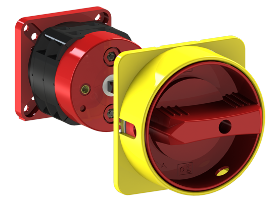 Picture of Interruptor A251 3P 40A fix. base 4f, espelho AM/VM (3x🔒)