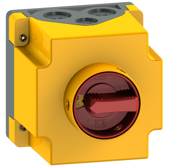 Picture of Interruptor ON-OFF A251 6P 40A em caixa VM/AM (3x🔒)