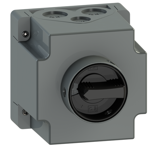 Picture of Interruptor ON-OFF A251 6P 40A em caixa CZ/PT (3x🔒)