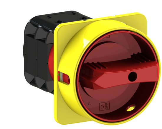 Picture of Interruptor A451 4P 63A fix. frontal 4f, espelho AM/VM (3x🔒)