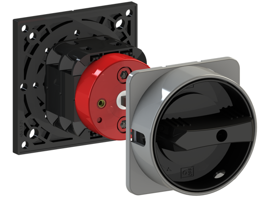 Picture of Interruptor A451 3P 63A fix. base 4f, espelho CZ/PT (3x🔒)
