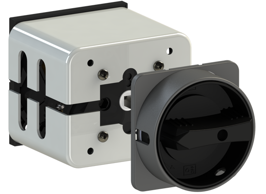 Picture of Interruptor A756 3P 125A fix. base 4f, espelho CZ/PT (3x🔒)