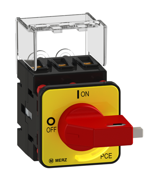 Picture of Interruptor ML1 3P 25A fix. frontal 4f, espelho AM/VM (2x🔒)