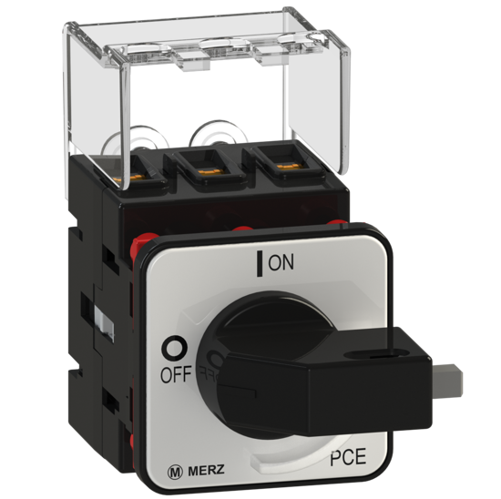 Picture of Interruptor ML1 3P 25A fix. frontal 4f, espelho CZ/PT (2x🔒)