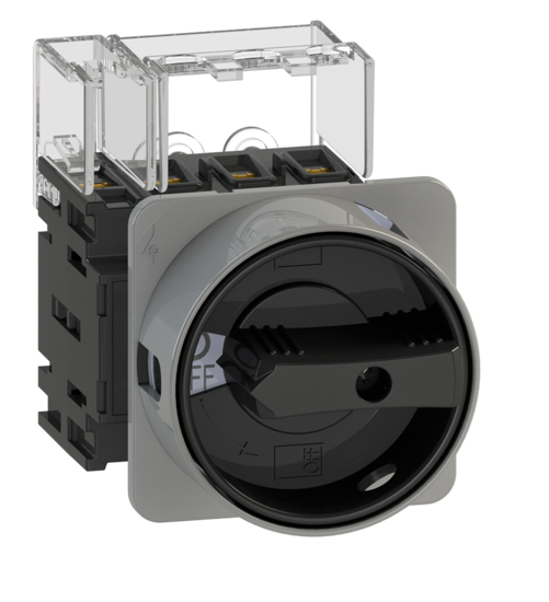 Picture of Interruptor ML1 4P 25A fix. frontal 4f, espelho CZ/PT (3x🔒)