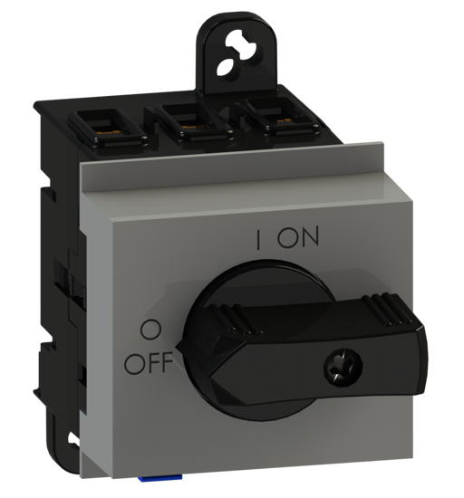 Picture of Interruptor ML1 3P 25A modular fix. base 2f/DIN, espelho CZ/PT