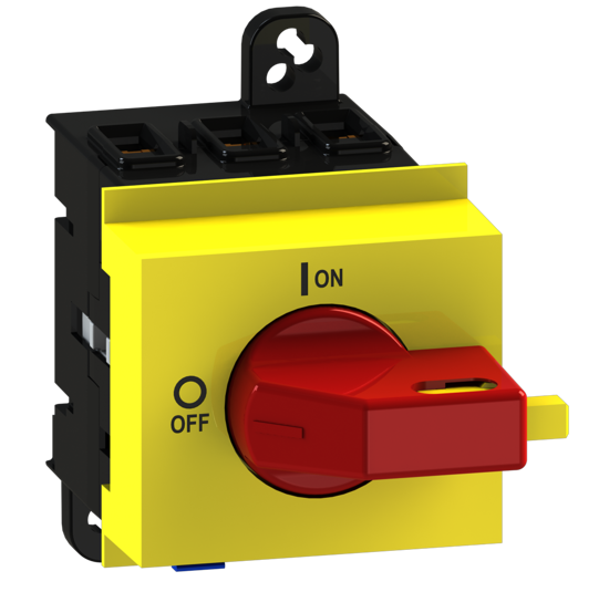 Picture of Interruptor ML1 3P 25A modular fix. base 2f/DIN, espelho AM/VM (2x🔒)