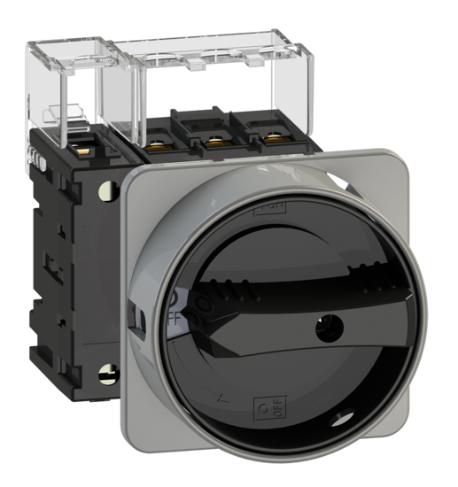 Picture of Interruptor ML3 4P 63A fix. frontal 4f, espelho CZ/PT (3x🔒)
