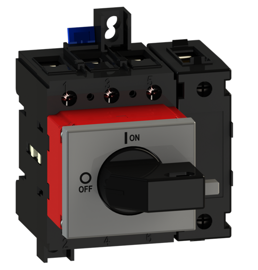 Picture of Interruptor ML2 4P 63A modular fix. base 2f/DIN, espelho CZ/PT (2x🔒)
