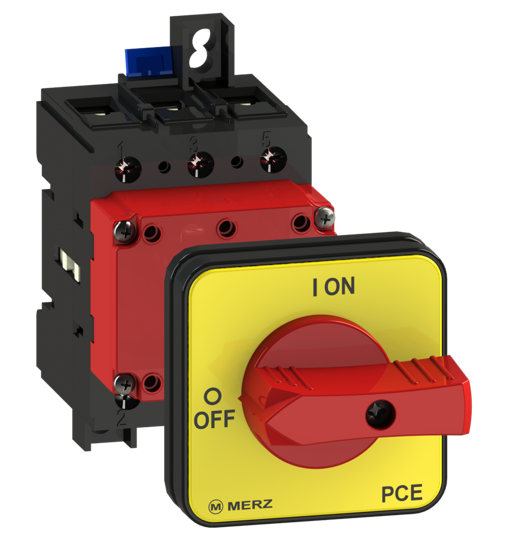 Picture of Interruptor ML2 3P 63A fix. base 2f/DIN, espelho AM/VM