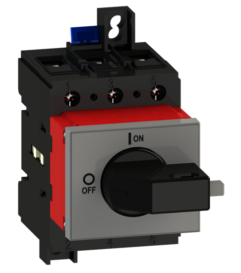 Picture of Interruptor ML2 3P 63A modular fix. base 2f/DIN, espelho CZ/PT (2x🔒)