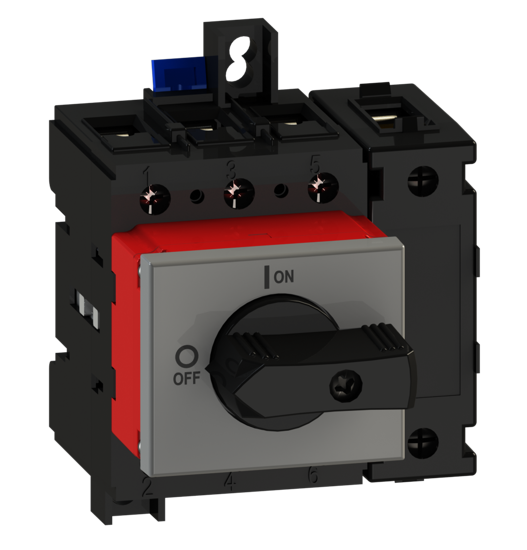 Picture of Interruptor ML2 4P 80A modular fix. base 2f/DIN, espelho CZ/PT