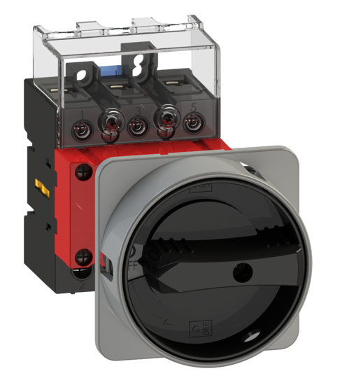 Picture of Interruptor ML3 3P 125A fix. base 2f/DIN, espelho CZ/PT (3x🔒)