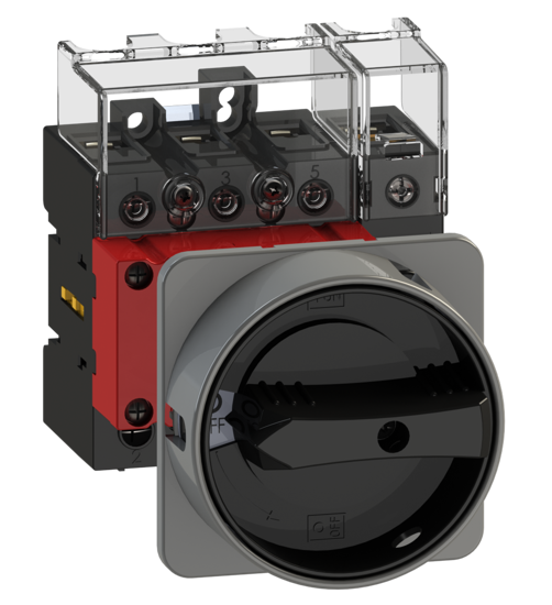 Picture of Interruptor ML3 4P 125A fix. base 2f/DIN, espelho CZ/PT (3x🔒)
