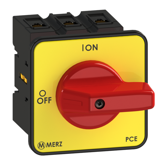 Picture of Interruptor ML3 3P 125A fix. frontal 4f, espelho AM/VM