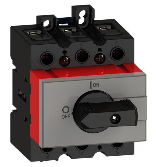 Picture of Interruptor ML3 3P 125A modular fix. base 2f/DIN, espelho CZ/PT