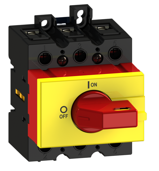 Picture of Interruptor ML3 3P 125A modular fix. base 2f/DIN, espelho AM/VM (2x🔒)