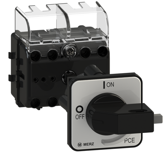 Picture of Interruptor ML0 3P 25A fix. base 2f/DIN, espelho CZ/PT (2x🔒)