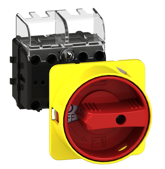 Picture of Interruptor ML0 3P 25A fix. base 2f/DIN, espelho AM/VM (3x🔒)