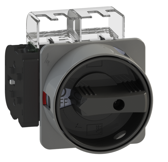 Picture of Interruptor ML0 3P 25A +1NA+1NF fix. frontal 2f, espelho CZ/PT (3x🔒)