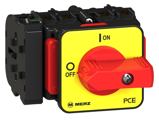 Picture of Interruptor ML0 4P 25A +1NA+1NF fix. frontal 2f, espelho VM/AM