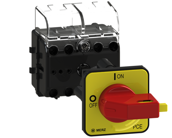 Picture of Interruptor ML0 3P 32A fix. base 2f/DIN, espelho AM/VM (2x🔒)