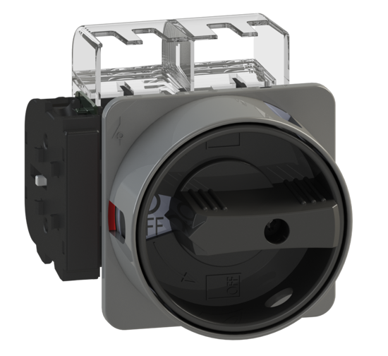 Picture of Interruptor ML0 3P 32A +1NA+1NF fix. frontal 2f, espelho CZ/PT (3x🔒)
