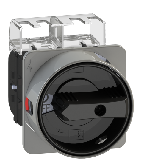 Picture of Interruptor ML0 4P 32A fix. frontal 2f, espelho CZ/PT (3x🔒)