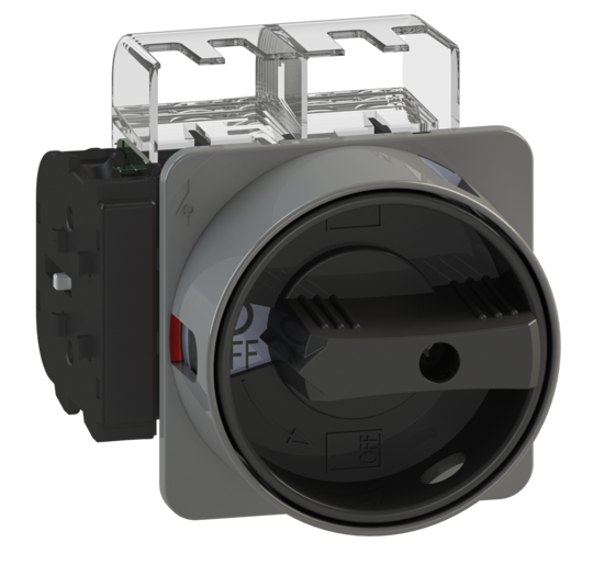 Picture of Interruptor ML0 4P 32A +1NA+1NF fix. frontal 2f, espelho CZ/PT (3x🔒)