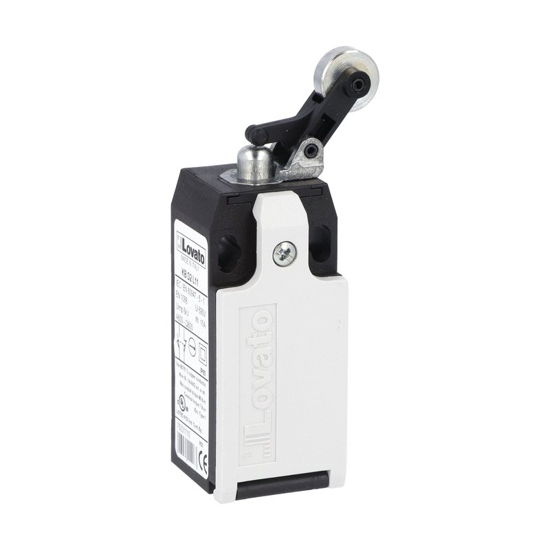 Picture of Fim-de-curso plástico+roldana lateral+rodízio metálico ação lenta 3NF