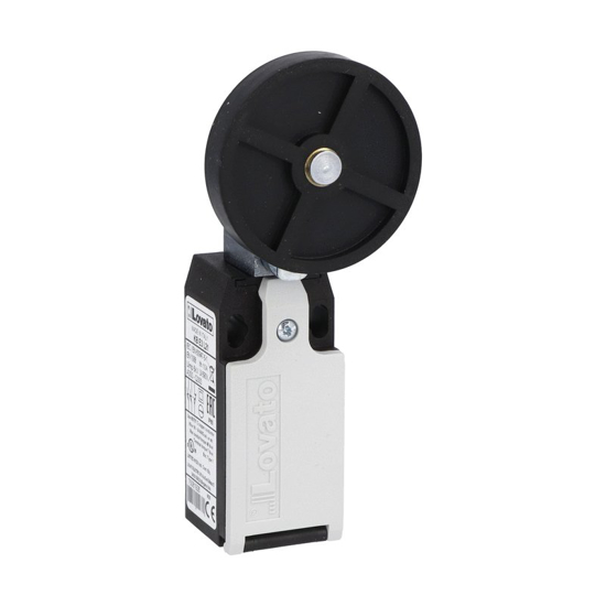 Picture of Fim-de-curso plástico+haste+rodízio borracha ação lenta 1NA+1NF