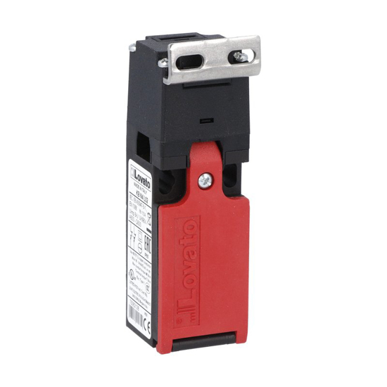 Picture of Fim-de-curso plástico+chave angular em T ação lenta 1NA+2NF