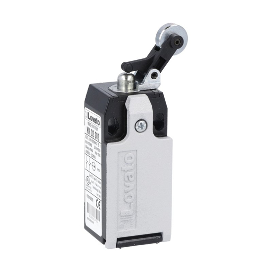 Picture of Fim-de-curso metálico+roldana lateral+rodízio metálico ação lenta 2NA