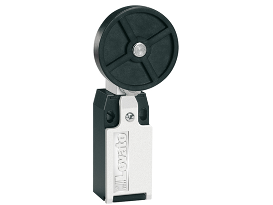 Picture of Fim-de-curso metálico+haste+rodízio borracha ação lenta 1NA+2NF