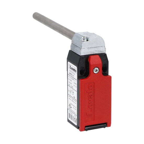 Picture of Fim-de-curso metálico+veio longo ação lenta 1NA+2NF