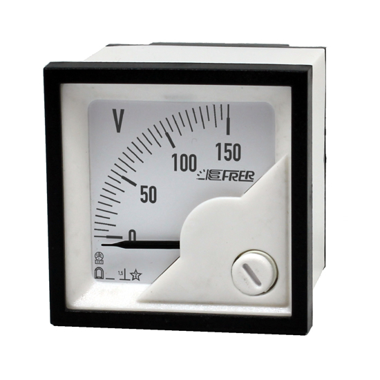 Picture of Voltímetro 48x48mm de leitura direta, escala 0-40V CC