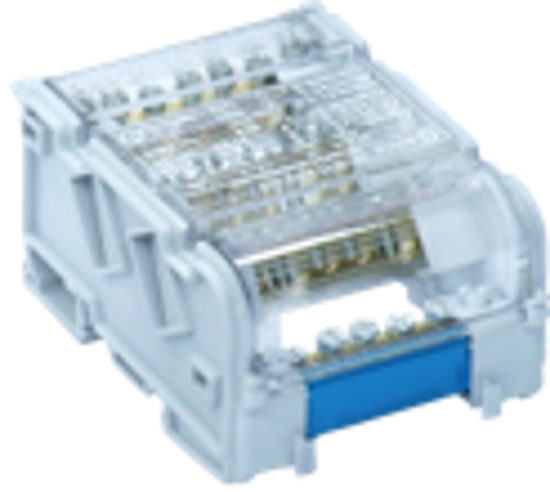 Picture of Bloco repartidor 4P 63Ax8 furos Icw 6KA