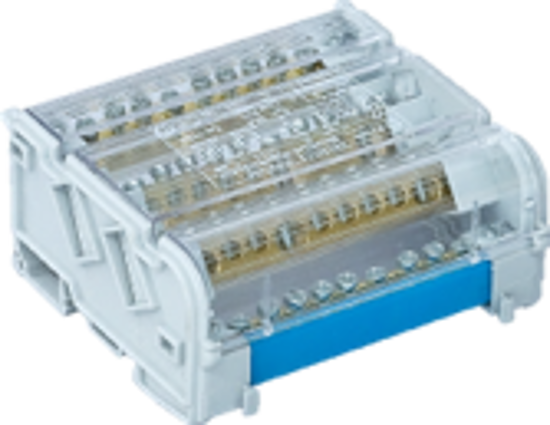 Picture of Bloco repartidor 4P 63Ax13 furos Icw 6KA