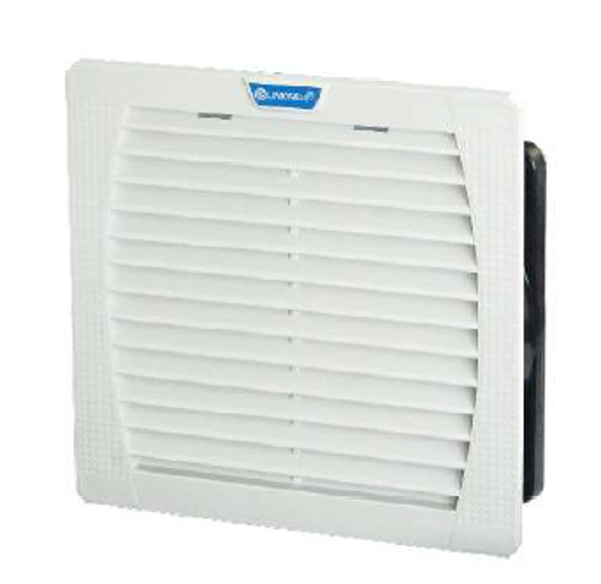 Picture of Ventilador c/grelha e filtro 61/44m³/h 230Vac 145x145x70