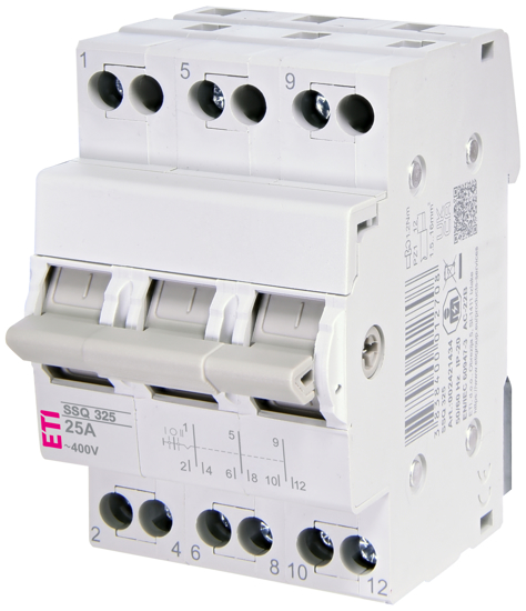 Picture of Inversor modular I-0-II 3p 25A 400V