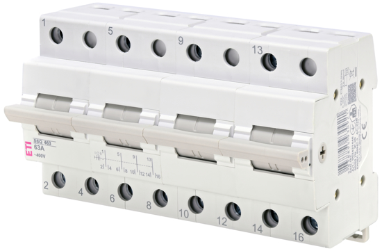 Picture of Inversor modular I-0-II 4p 63A 400V