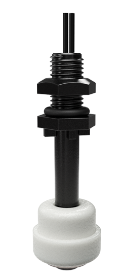 Picture of Sensor de nível vertical 1000Vdc 0 a 70ºC 2 fios 1,5mt