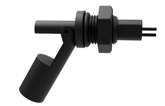 Picture of Sensor de nível horizontal 230Vac 350Vdc 0 a 85ºC 2 fios 1,5mt