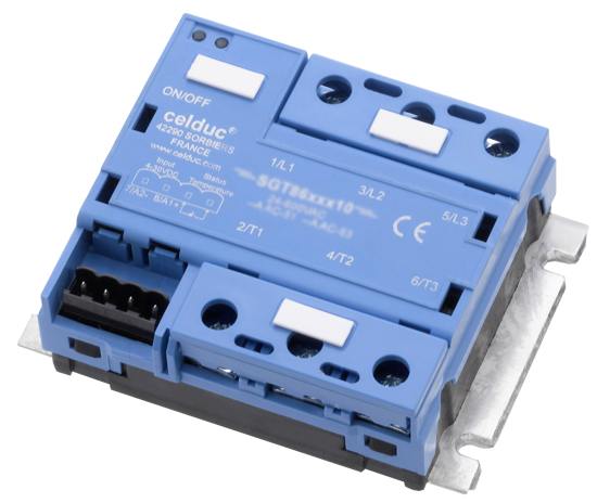 Picture of Relé estático trifásico 3x42A 24-520Vac 