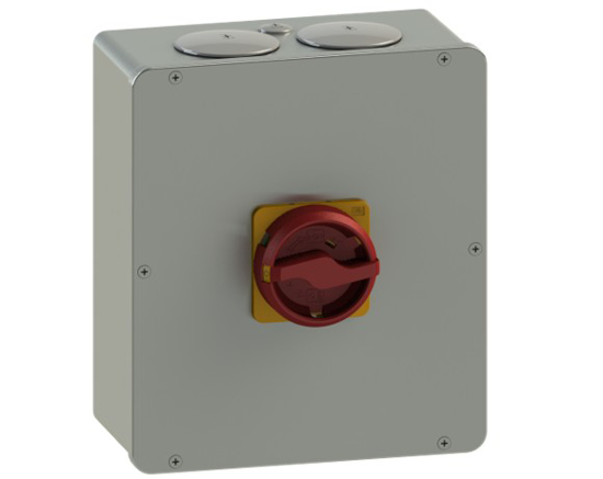 Picture of Interruptor ON-OFF em caixa F400 4P+1NA+1NF 63A